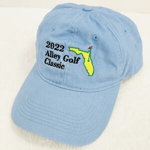 Alley Golf Classic 2022 Dad Hat Cap Adjustable Strapback Blue Outdoors Sports